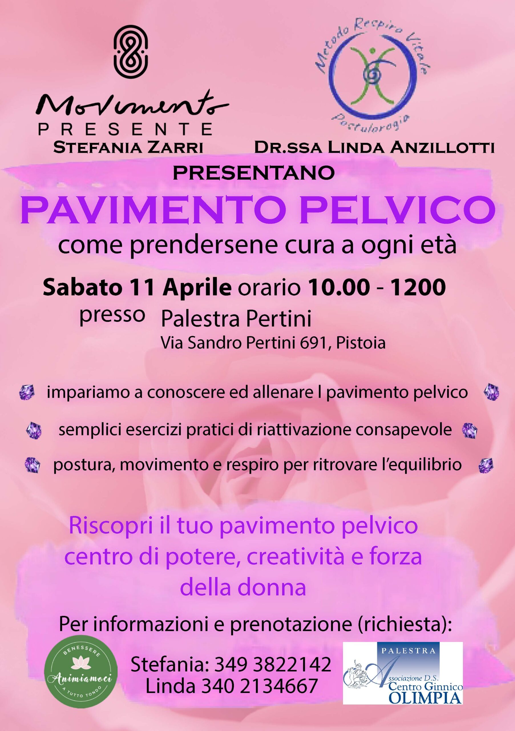 IL PAVIMENTO PELVICO come prendersene cura a ogni età.