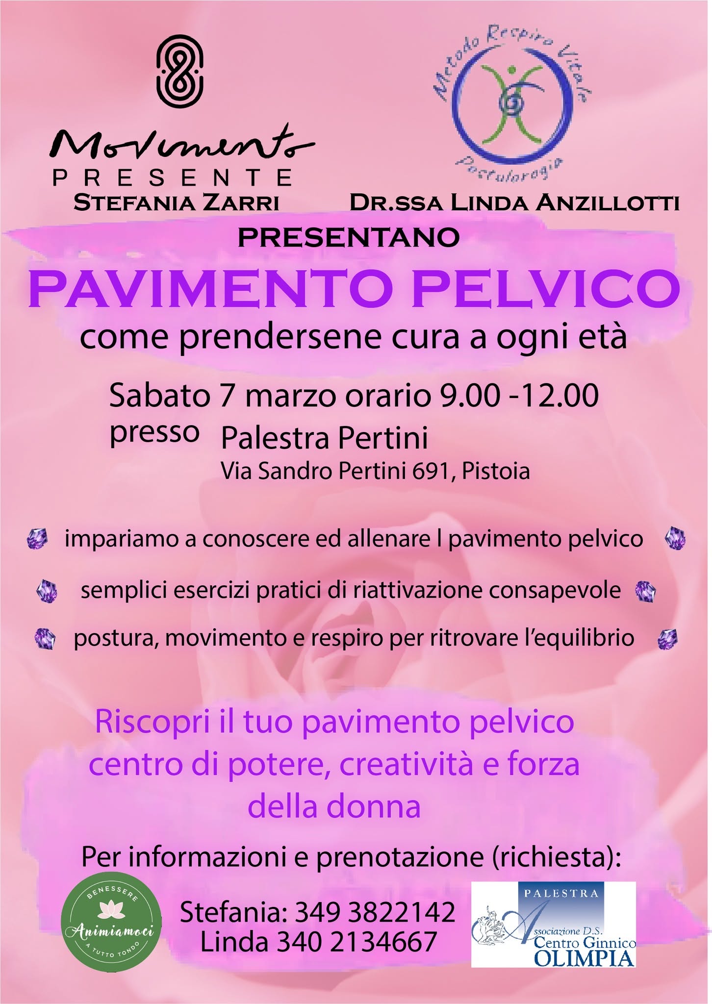 IL PAVIMENTO PELVICO come prendersene cura a ogni età.